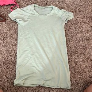 Lulu lemon long align shirt (light green)